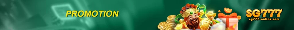 SG777 promotions banner with exclusive rewards and featured bonus offers