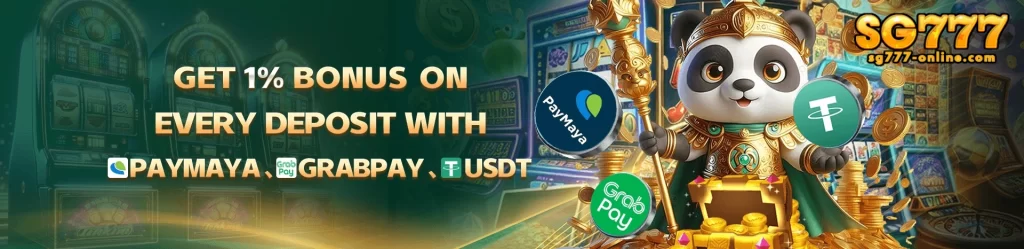 SG777 deposit bonus offer with extra welcome rewards